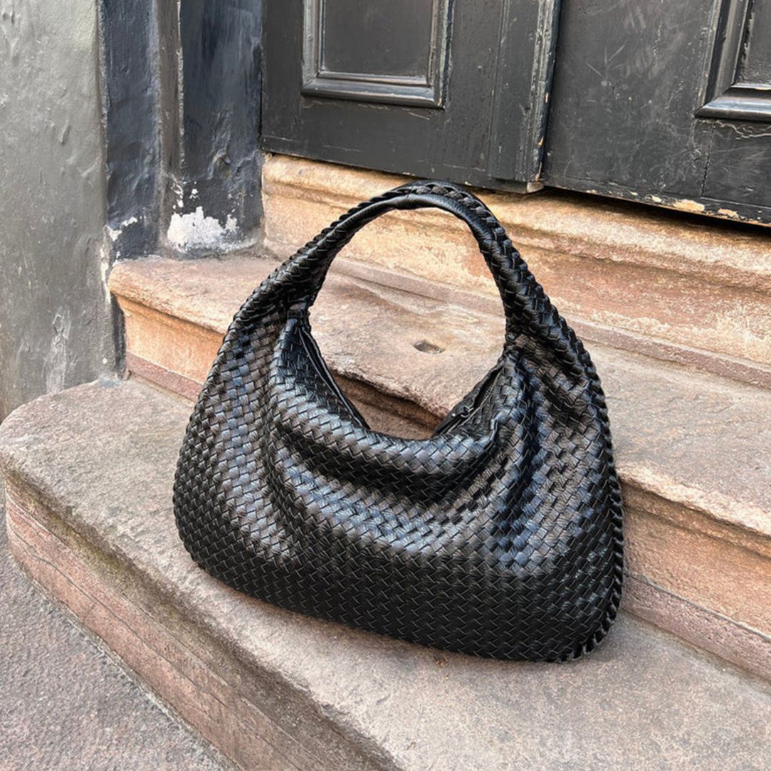 Vegan Leren Hobo Tas