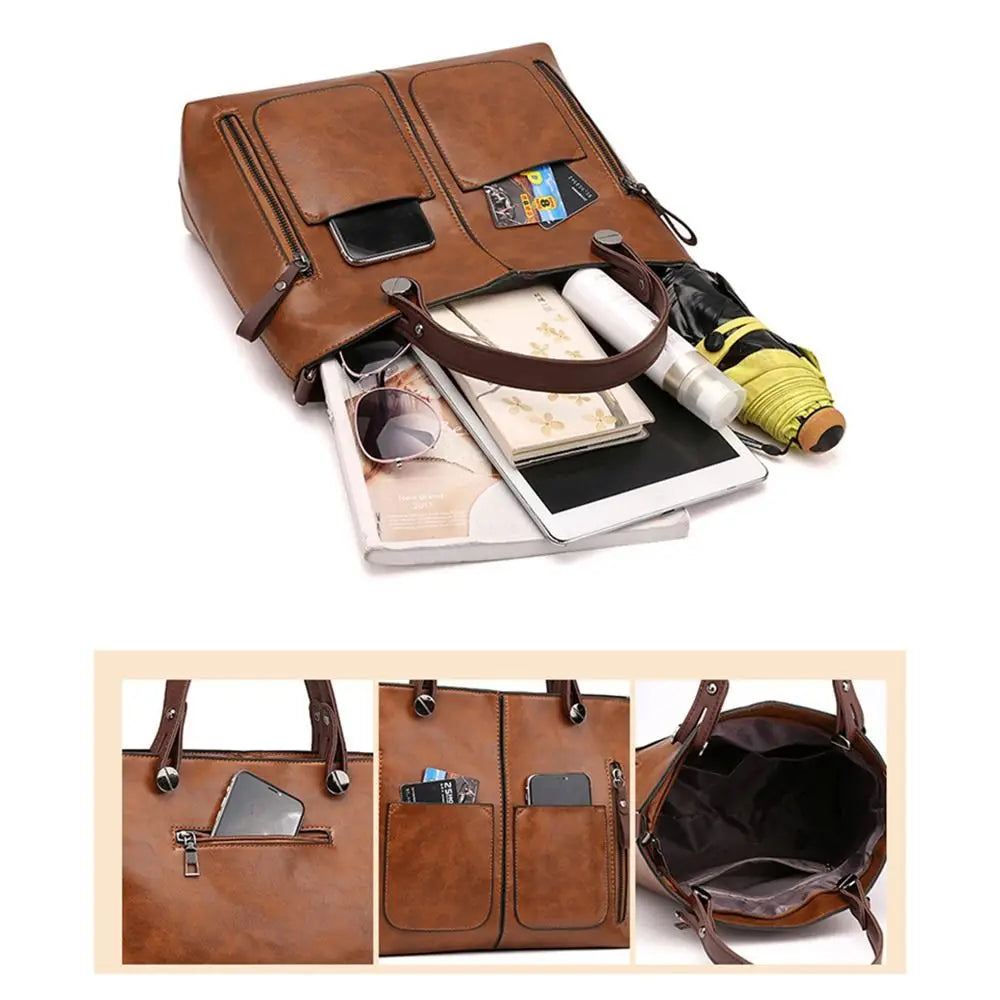 DubaiPearll™ | Luxe Leren Tas