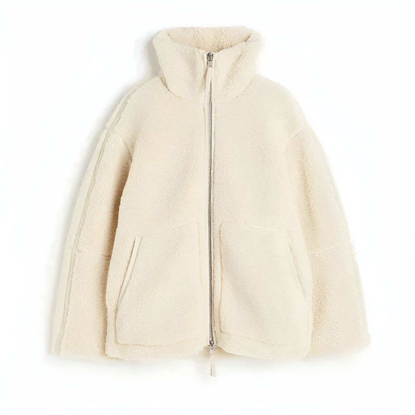 IsabellaConti Lam fleece Jas